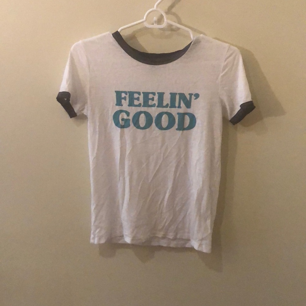 White Graphic Tee